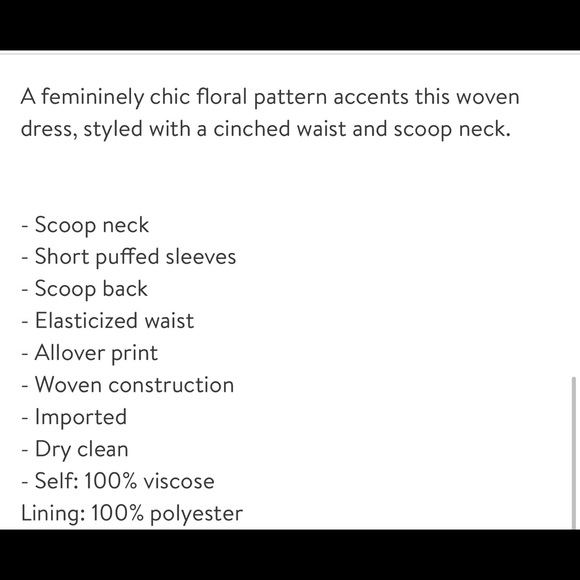 Astr Puff sleeve floral print mini dress - Picture 4 of 4